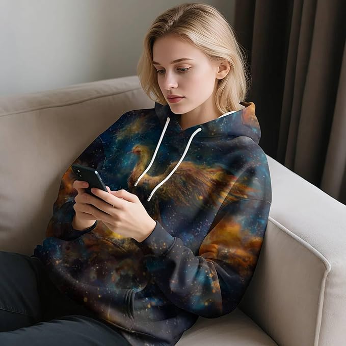3D Printed Hoodie High Definition Graphic Comfortable and Stylish Unisex Breathable Fabrics Ideal for Casual Wear