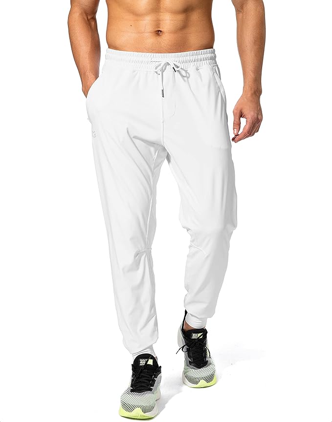 G Gradual Men's Sweatpants with Zipper Pockets Athletic Pants Traning Track Pants Joggers for Men Soccer, Running, Workout