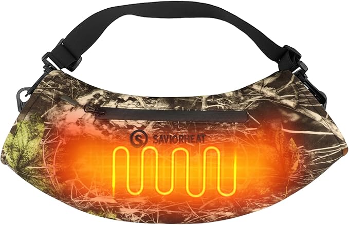 SAVIOR HEAT Heated Hand Muff, Electric Heating Hand Warmer Pouch for Winter Outdoor Hunting Camping Golf Photography
