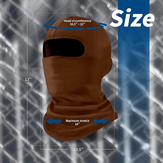 YESLIFE Balaclava Ski Mask for Men and Women, Winter Face Mask, Shiesty for Skiing, Snowboarding & Motorcycle