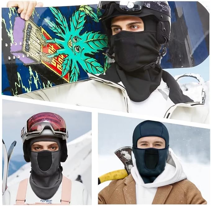 Balaclava Ski Mask Warm Face Mask for Cold Weather Winter Skiing Snowboarding Motorcycling Ice Fishing Men