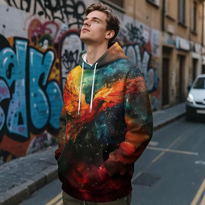 3D Printed Hoodie High Definition Graphic Comfortable and Stylish Unisex Breathable Fabrics Ideal for Casual Wear