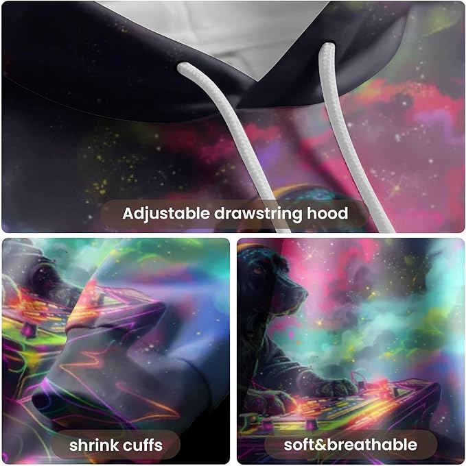 3D Printed Hoodie High Definition Graphic Comfortable and Stylish Unisex Breathable Fabrics Ideal for Casual Wear