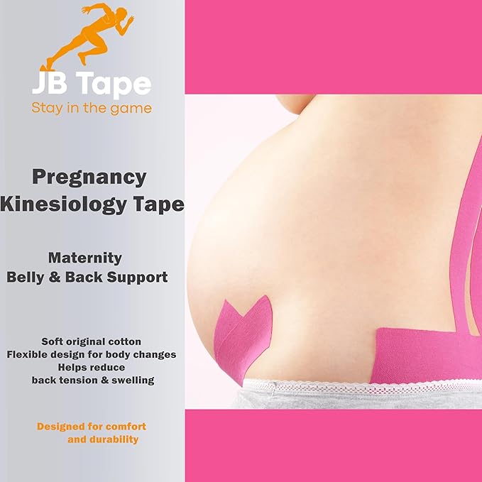June Bugz Enterprises JB Tape Kinesiology Tape – 80 Precut 10-Inch Strips – Green – Elastic, Latex-Free, Water Resistant – Athletic Muscle & Joint Support – 4 Rolls