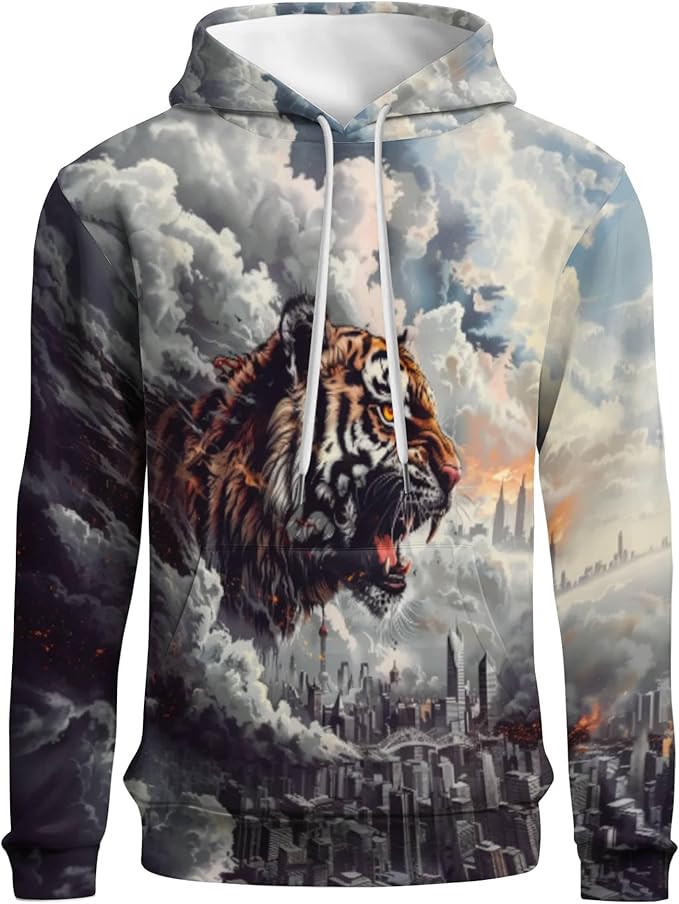 3D Printed Hoodie High Definition Graphic Comfortable and Stylish Unisex Breathable Fabrics Ideal for Casual Wear