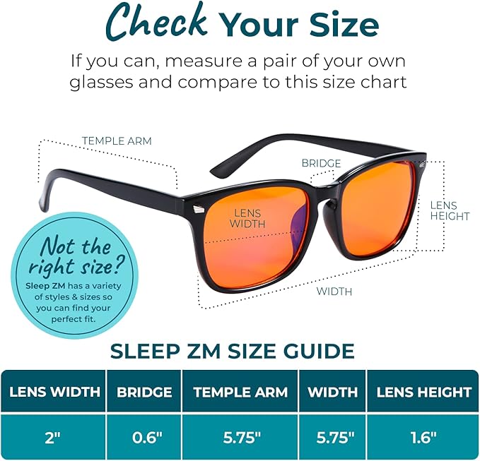 100% Blue Light Blocking Glasses - Women + Men - Better Sleep - Anti Eye Strain Protection - Computer Screens Gaming