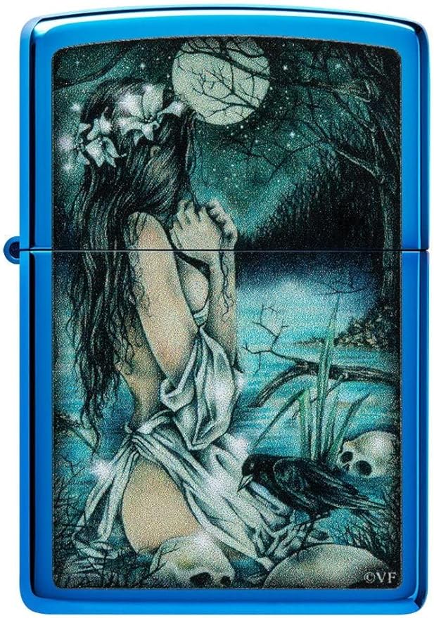 Personalized American Classic Elegant Design Lighter Zippo - Free Engraving - Christmas, Halloween & Valentines Day Gift (Victoria)
