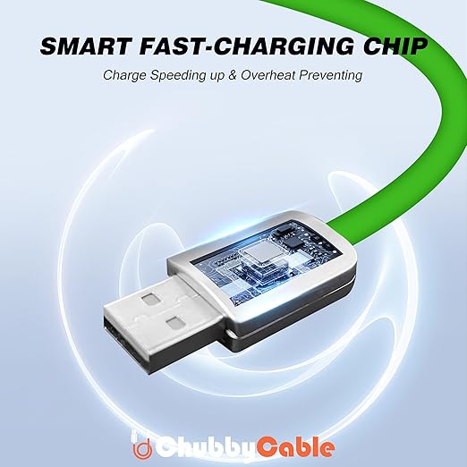 chubbycable Chubby 2.0 USB C 120W Fast Charging Cable Silicone Soft Durable USB C Cable Extra Thick Charger Cord Compatible with iPhone 17-15 Series iPad, Desert, USB-A to Type-C, 4.9FT