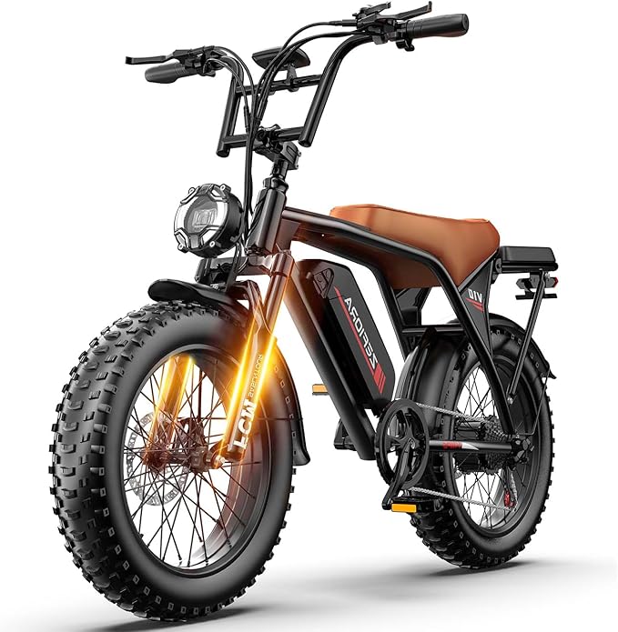 Electric Bike for Adults, 800/1500/2500W Peak Motor Ebike, 48V Removable Battery, 30-120 Miles PAS Range, 20-28MPH, 14"/20"/26" All-Terrain Electric Bicycles for Commuute Road Sand Mountain
