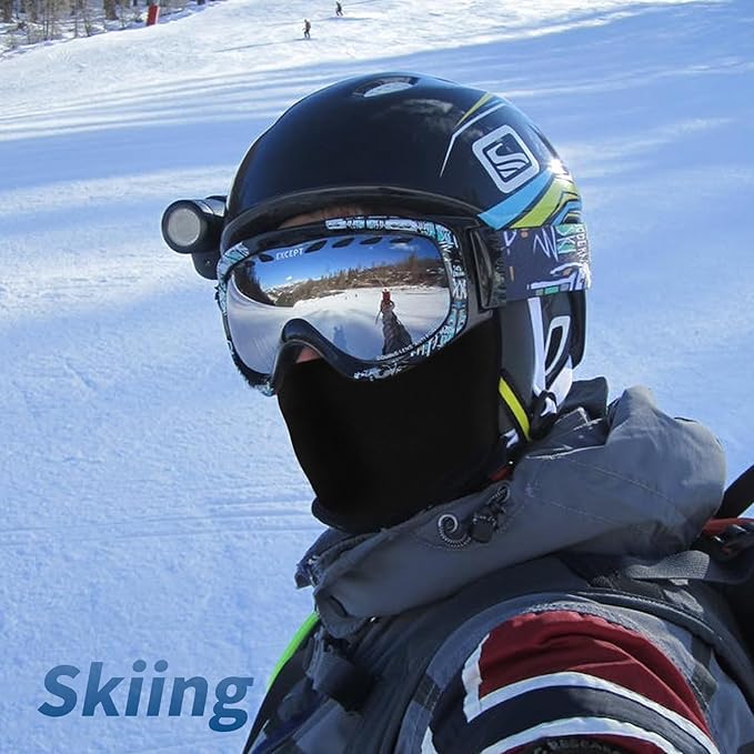 YESLIFE 150-Pack Balaclava Black Ski Mask for Men and Women, Winter Face Mask, Shiesty for Skiing, Snowboarding & Motorcycle, Black