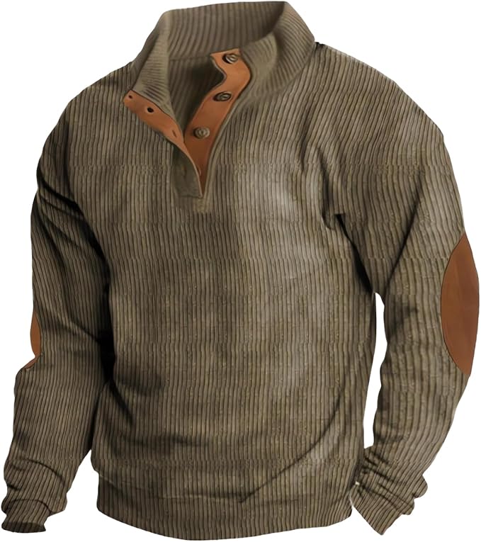 Western Sweatshirts for Men Aztec Retro Pullover Quarter Zip Sweatshirt Mens Stitching Color Fleece Sweatshirt