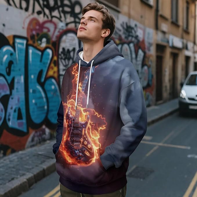 3D Printed Hoodie High Definition Graphic Comfortable and Stylish Unisex Breathable Fabrics Ideal for Casual Wear