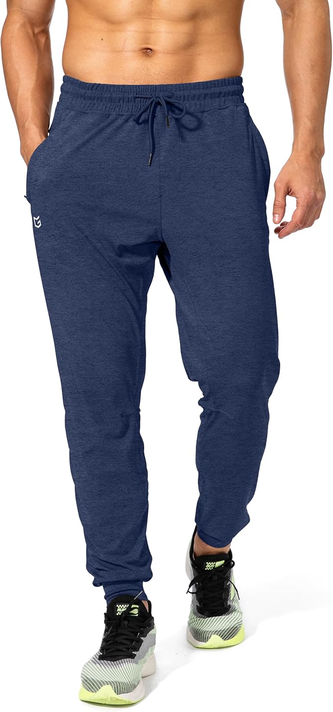 G Gradual Men's Sweatpants with Zipper Pockets Athletic Pants Traning Track Pants Joggers for Men Soccer, Running, Workout