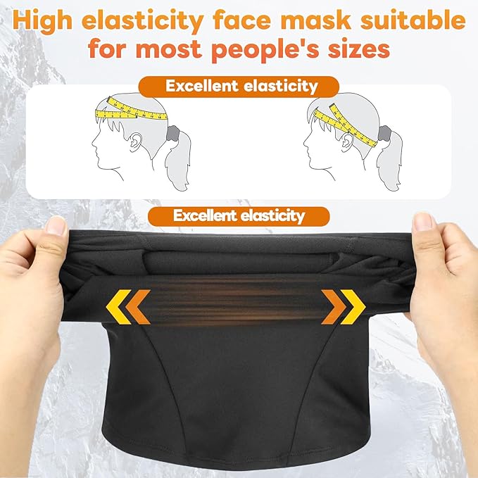 ShinHye Balaclava Ski Mask for Men & Women, Winter Face Mask Cold Weather Windproof Thermal Motorcycle Snowboard Cycling