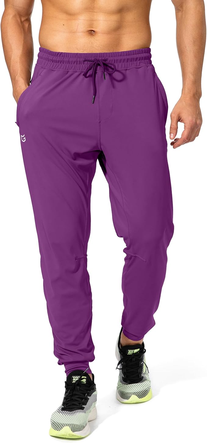 G Gradual Men's Sweatpants with Zipper Pockets Athletic Pants Traning Track Pants Joggers for Men Soccer, Running, Workout
