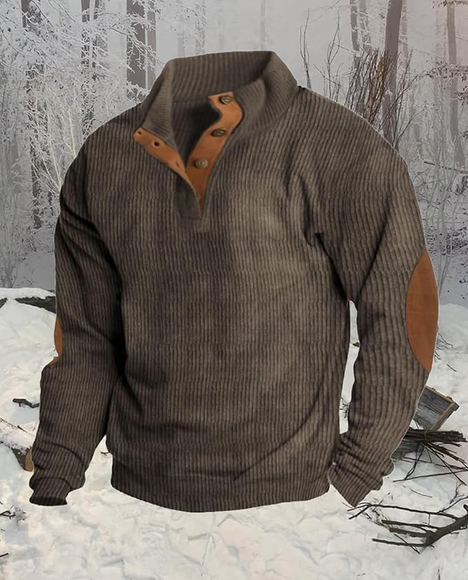 Western Sweatshirts for Men Aztec Retro Pullover Quarter Zip Sweatshirt Mens Stitching Color Fleece Sweatshirt