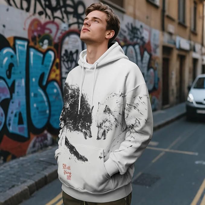 3D Printed Hoodie High Definition Graphic Comfortable and Stylish Unisex Breathable Fabrics Ideal for Casual Wear