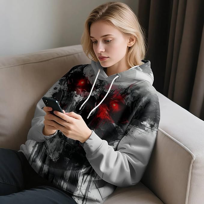 3D Printed Hoodie High Definition Graphic Comfortable and Stylish Unisex Breathable Fabrics Ideal for Casual Wear