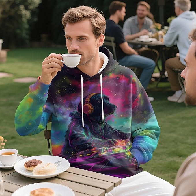 3D Printed Hoodie High Definition Graphic Comfortable and Stylish Unisex Breathable Fabrics Ideal for Casual Wear