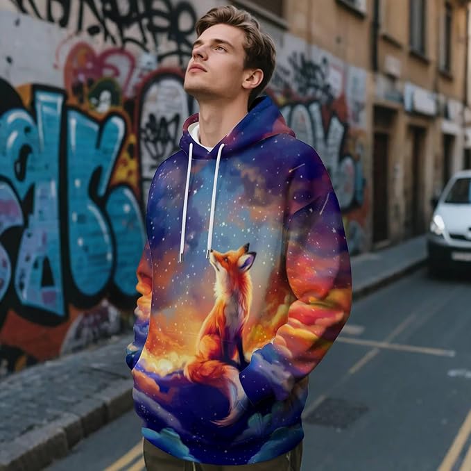3D Printed Hoodie High Definition Graphic Comfortable and Stylish Unisex Breathable Fabrics Ideal for Casual Wear