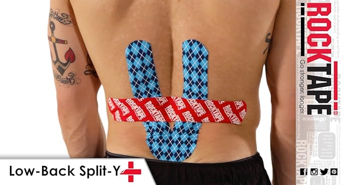 RockTape Highly Water-Resistant Kinesiology Tape