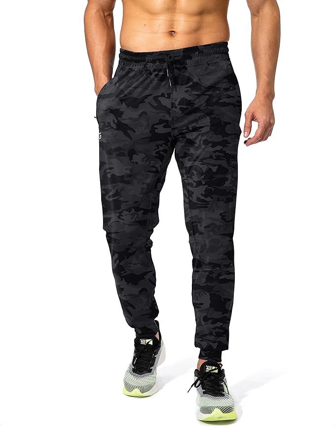 G Gradual Men's Sweatpants with Zipper Pockets Athletic Pants Traning Track Pants Joggers for Men Soccer, Running, Workout