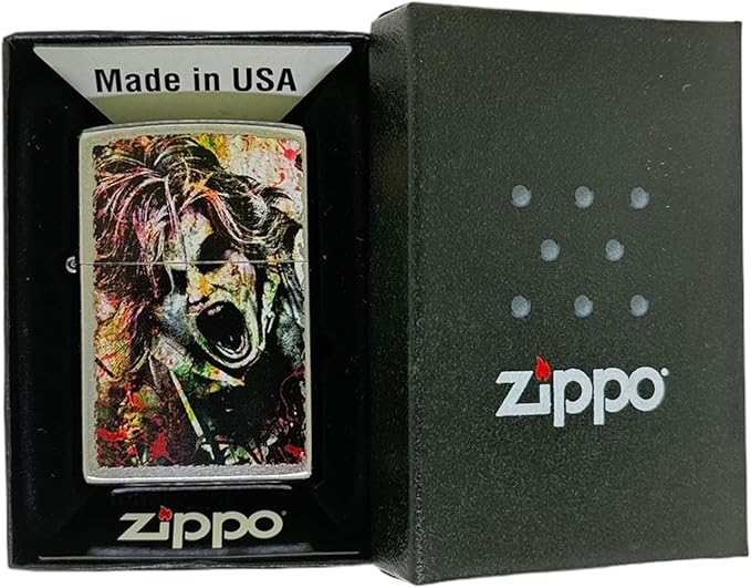 Personalized Zippo Ace of Spades Classic Oil Windproof Lighter Free Engraving - Christmas, Halloween & Valentines Day Gift (BC Chrome)