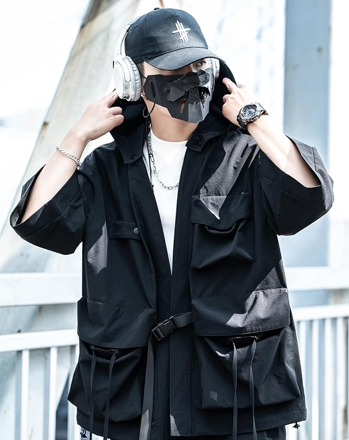 Niepce Inc Japanese Streetwear Techwear Men's Windbreaker Jackets