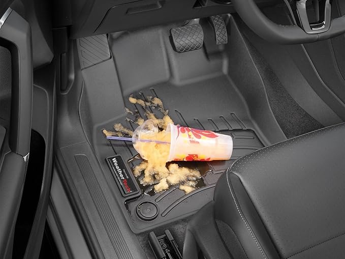 WeatherTech Custom Fit FloorLiners for Honda CR-V - 1st Row (OTH) & 2nd Row (453191-450982), Tan