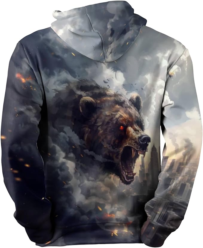3D Printed Hoodie High Definition Graphic Comfortable and Stylish Unisex Breathable Fabrics Ideal for Casual Wear