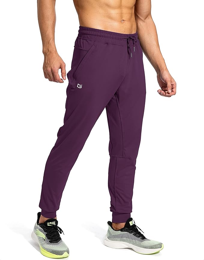 G Gradual Men's Sweatpants with Zipper Pockets Athletic Pants Traning Track Pants Joggers for Men Soccer, Running, Workout