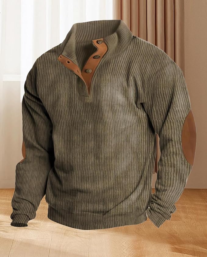 Western Sweatshirts for Men Aztec Retro Pullover Quarter Zip Sweatshirt Mens Stitching Color Fleece Sweatshirt