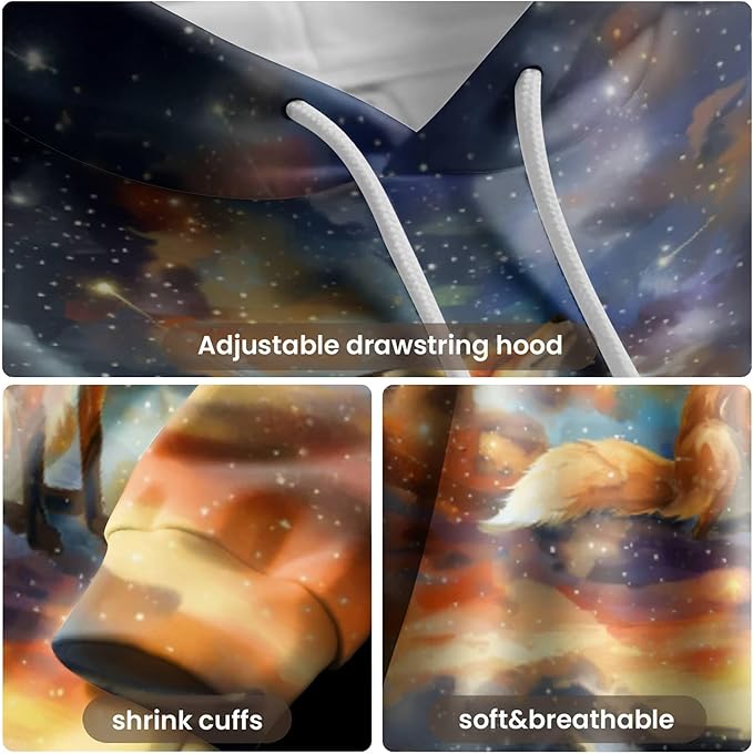 3D Printed Hoodie High Definition Graphic Comfortable and Stylish Unisex Breathable Fabrics Ideal for Casual Wear