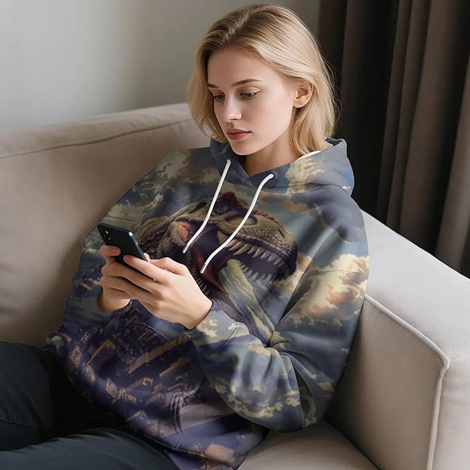 3D Printed Hoodie High Definition Graphic Comfortable and Stylish Unisex Breathable Fabrics Ideal for Casual Wear