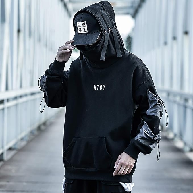 Niepce Inc Japanese Streetwear Men's Techwear Hoodie