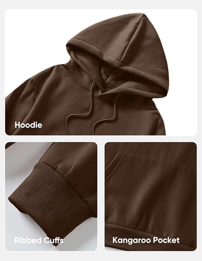JMIERR Mens Casual Cotton Hooded Collar Drawstring Hoodies Pullover Sweatshirts Casual Long Sleeve Shirts