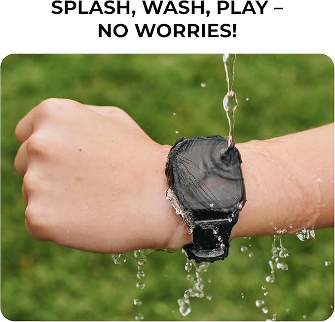 PlayZoom 4 Kids Smartwatch, Educational Tech Toy – 25+ Games, Selfie Camera, Audiobooks, Step Tracker, Water‑Resistant, Parental Controls, Long Battery, Ages 4‑12, Fuchsia Pink