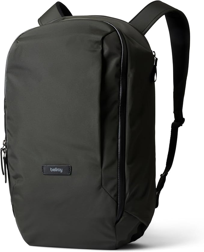 Bellroy Transit Workpack Second Edition (20L, fits 16” laptops, tech, gym gear, water bottle, daily essentials)- Olive