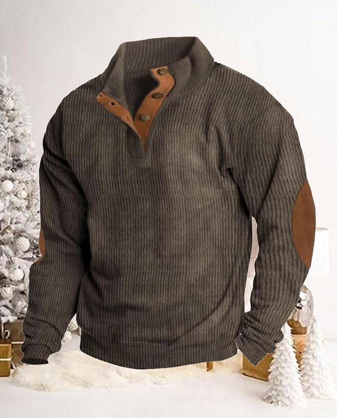 Western Sweatshirts for Men Aztec Retro Pullover Quarter Zip Sweatshirt Mens Stitching Color Fleece Sweatshirt