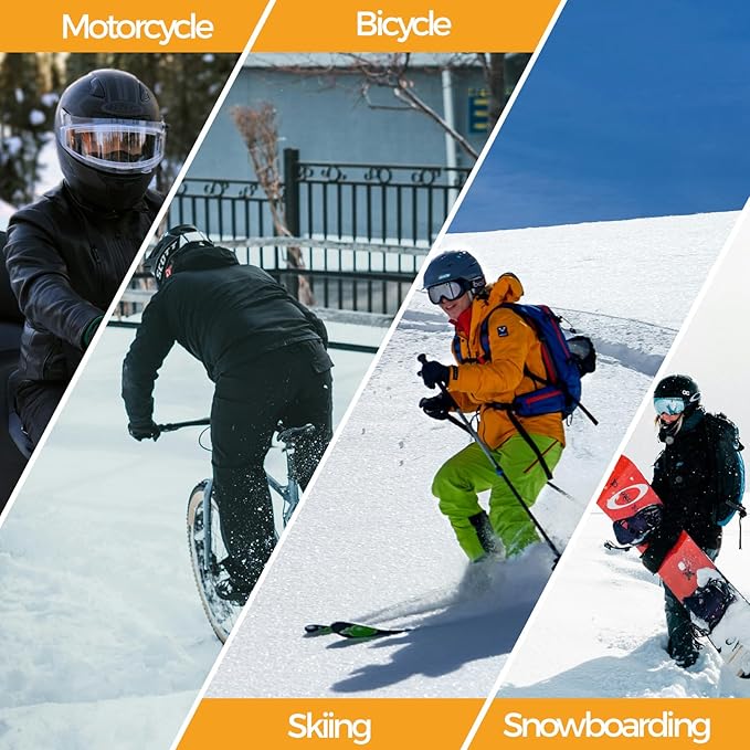 ShinHye Balaclava Ski Mask for Men & Women, Winter Face Mask Cold Weather Windproof Thermal Motorcycle Snowboard Cycling