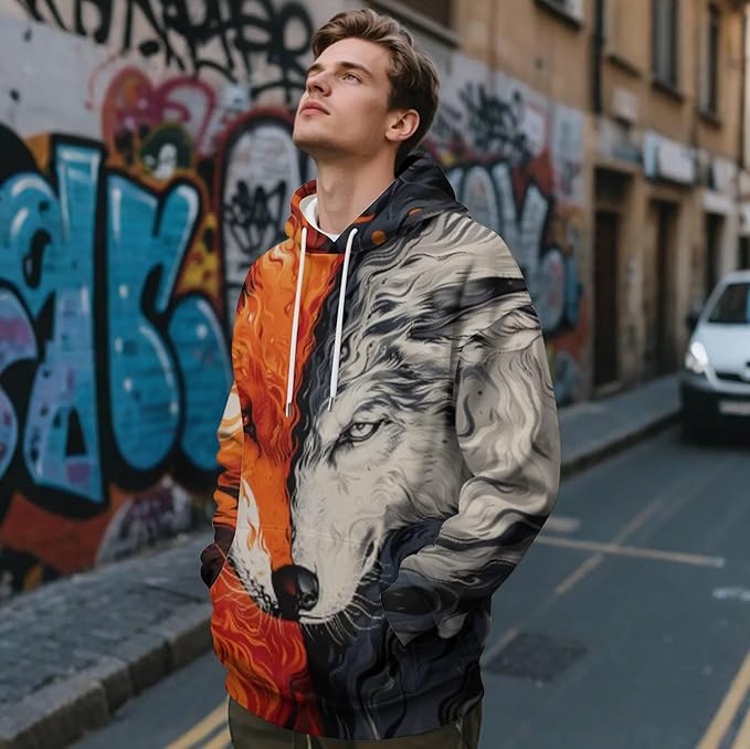 3D Printed Hoodie High Definition Graphic Comfortable and Stylish Unisex Breathable Fabrics Ideal for Casual Wear
