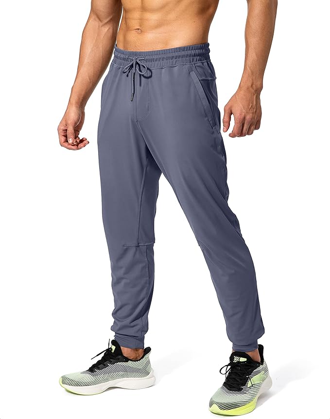 G Gradual Men's Sweatpants with Zipper Pockets Athletic Pants Traning Track Pants Joggers for Men Soccer, Running, Workout