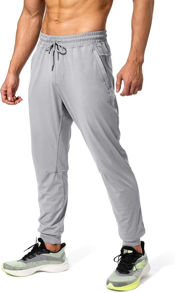 G Gradual Men's Sweatpants with Zipper Pockets Athletic Pants Traning Track Pants Joggers for Men Soccer, Running, Workout