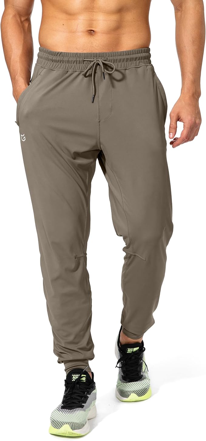 G Gradual Men's Sweatpants with Zipper Pockets Athletic Pants Traning Track Pants Joggers for Men Soccer, Running, Workout