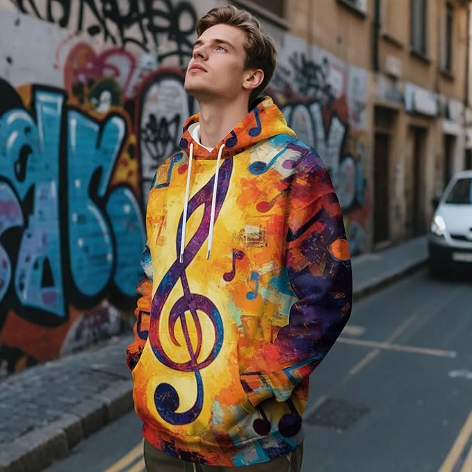 3D Printed Hoodie High Definition Graphic Comfortable and Stylish Unisex Breathable Fabrics Ideal for Casual Wear