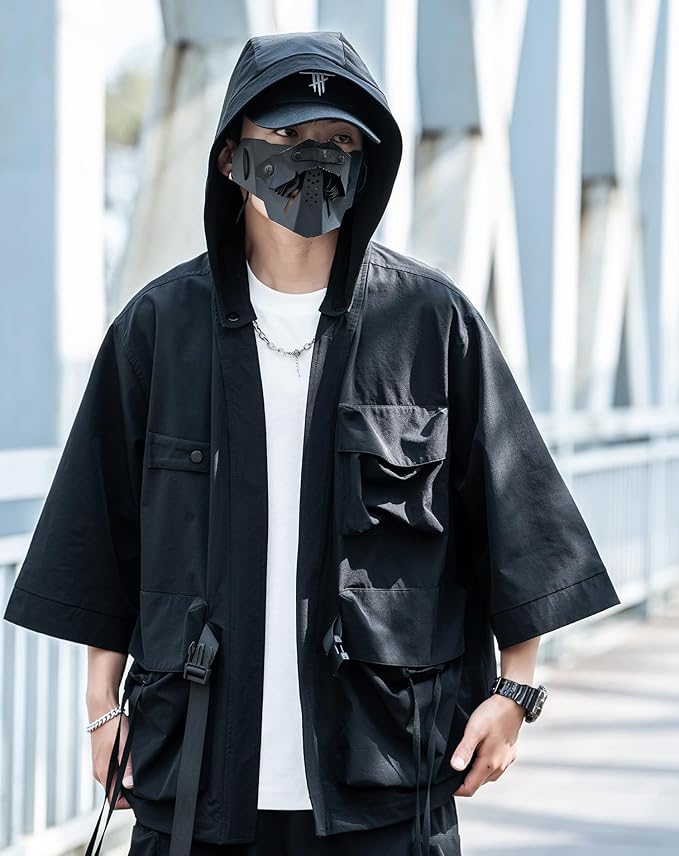Niepce Inc Japanese Streetwear Techwear Men's Windbreaker Jackets