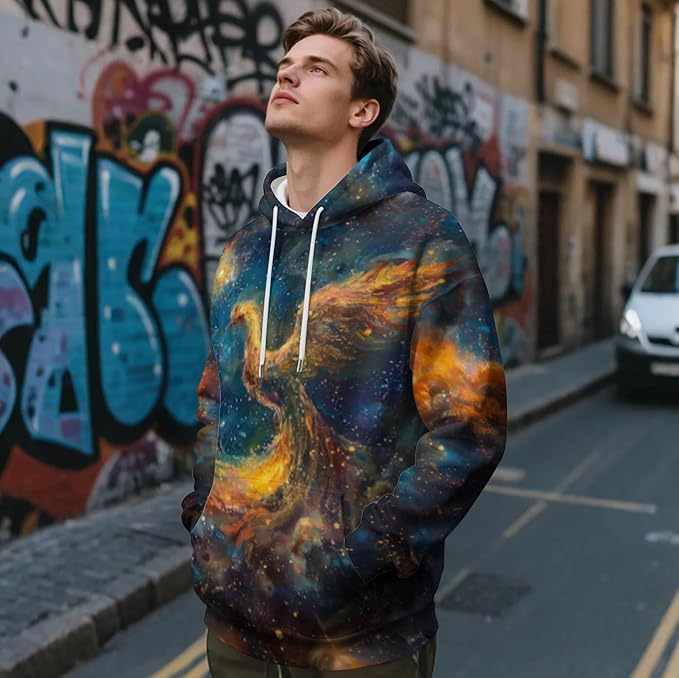 3D Printed Hoodie High Definition Graphic Comfortable and Stylish Unisex Breathable Fabrics Ideal for Casual Wear