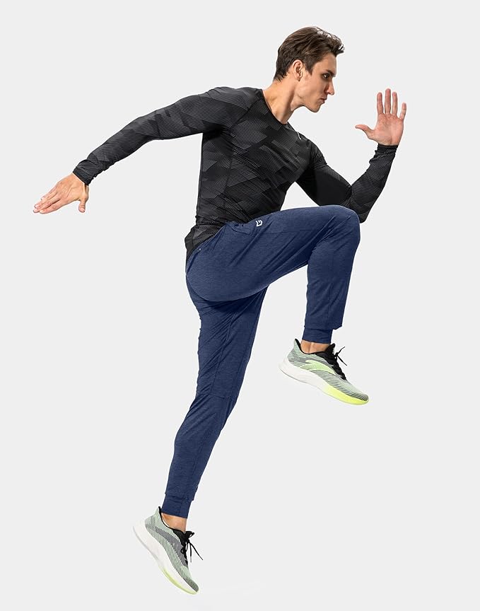 G Gradual Men's Sweatpants with Zipper Pockets Athletic Pants Traning Track Pants Joggers for Men Soccer, Running, Workout
