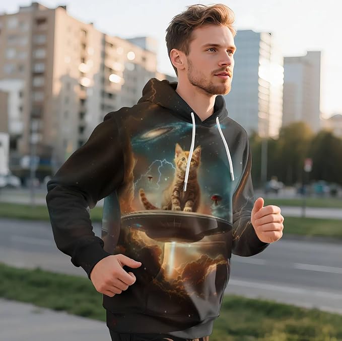 3D Printed Hoodie High Definition Graphic Comfortable and Stylish Unisex Breathable Fabrics Ideal for Casual Wear