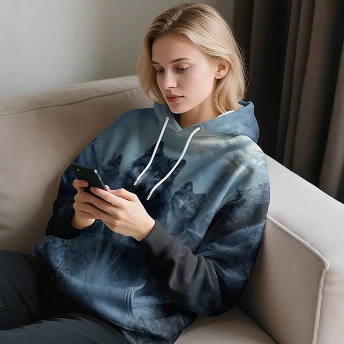 3D Printed Hoodie High Definition Graphic Comfortable and Stylish Unisex Breathable Fabrics Ideal for Casual Wear
